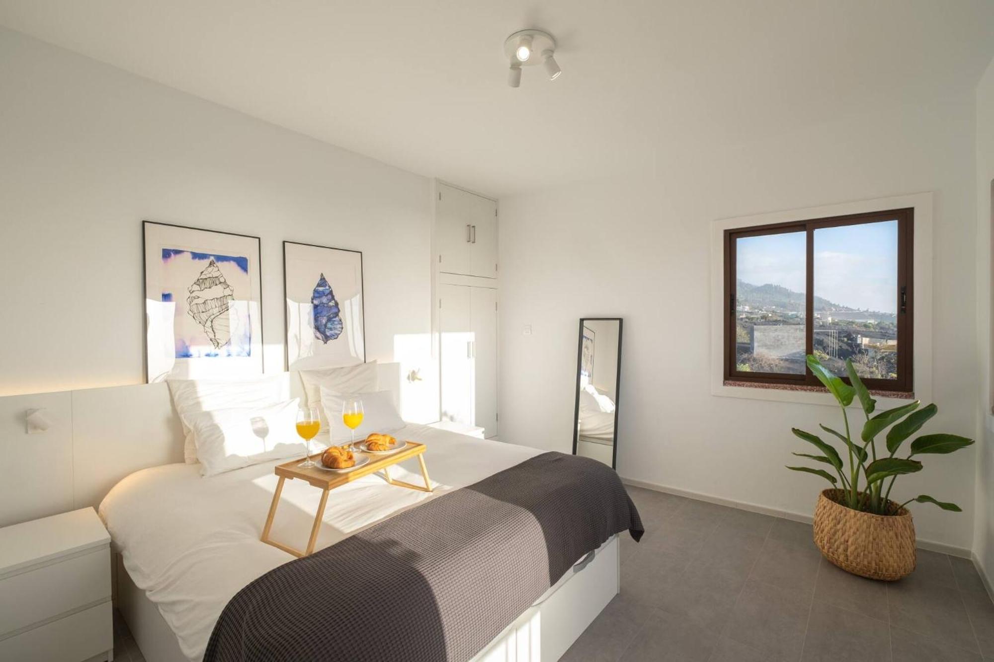 Finca Las Huellas - Moderno Apartamento Con Vistas Al Mar Y Al Volcan Los Llanos De Aridane Buitenkant foto