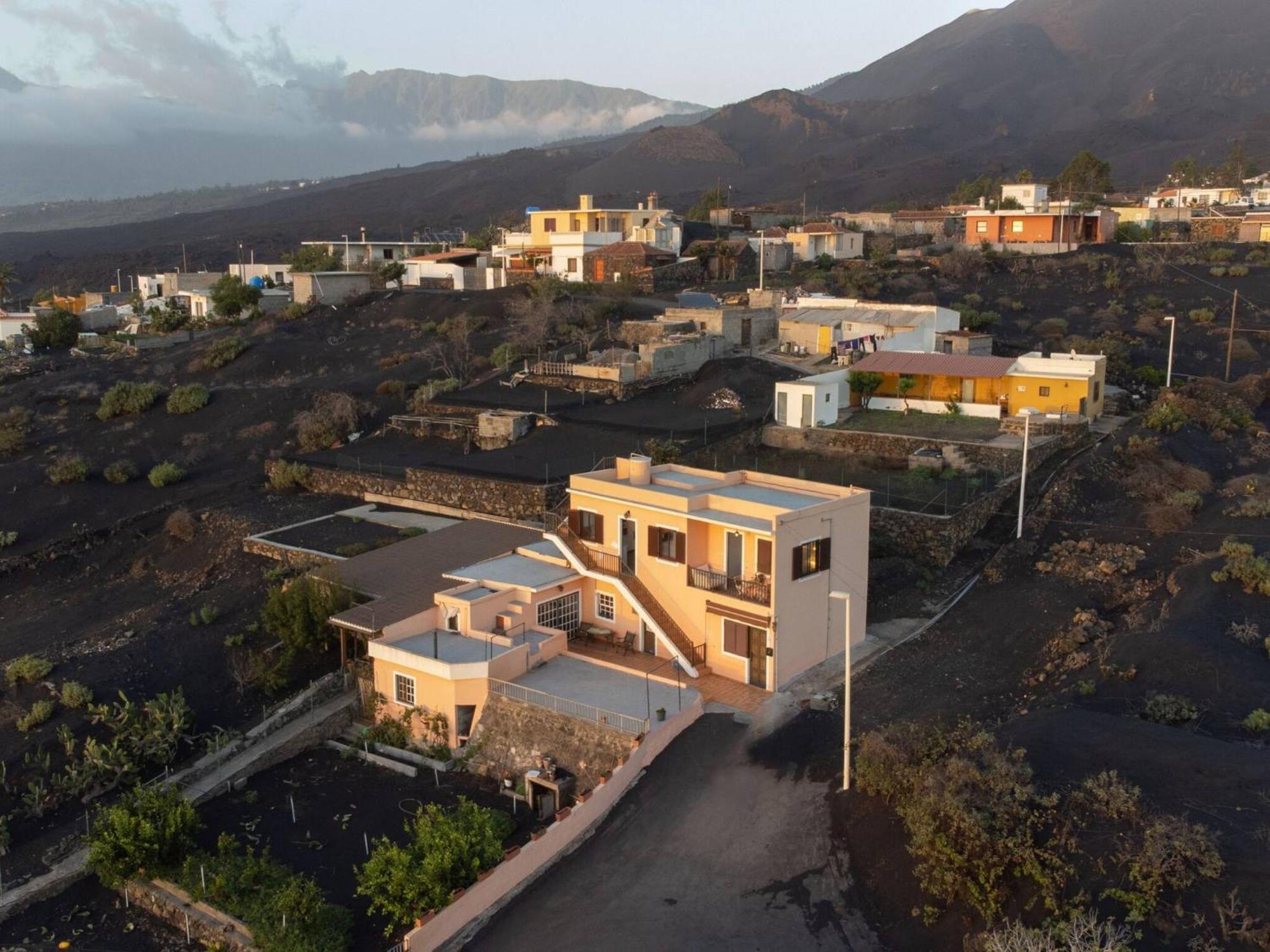 Finca Las Huellas - Moderno Apartamento Con Vistas Al Mar Y Al Volcan Los Llanos De Aridane Buitenkant foto